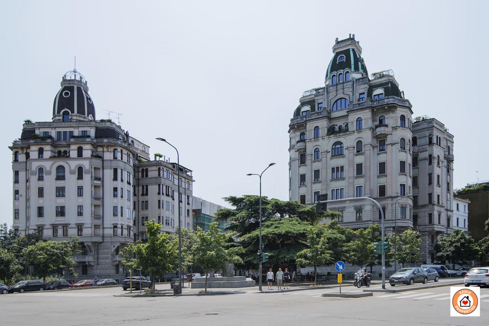 Fiore Milanese - San Siro, Fiera & City Life - Rinnovamento Facciata Palazzo In Corso Milão Exterior foto